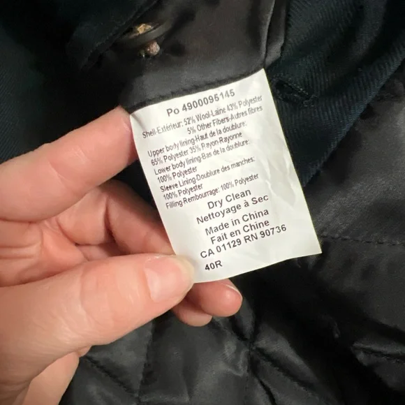 Ralph Lauren Double-Breasted Coat - Picture 8 of 9